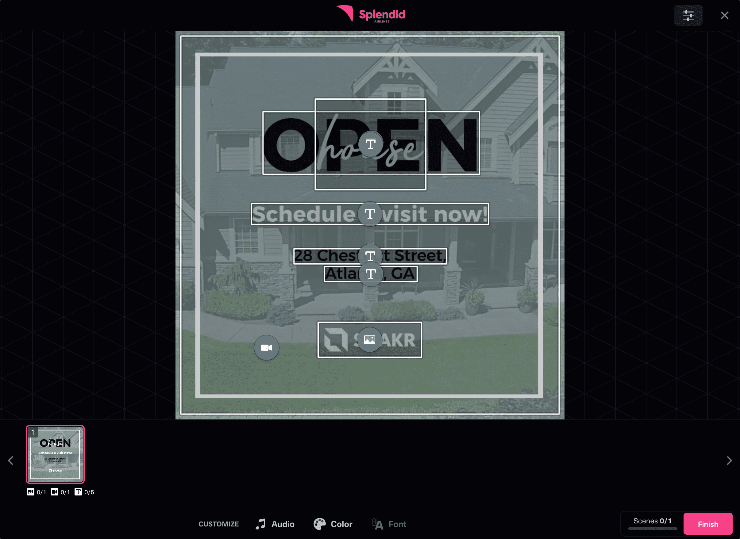 Branding (Dark appearance)